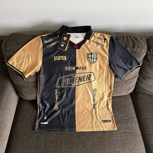 Marathon Authentic Barcelona Guayaquil Ecuador 2024 Jersey Men’s Sz: L - Picture 2 of 7